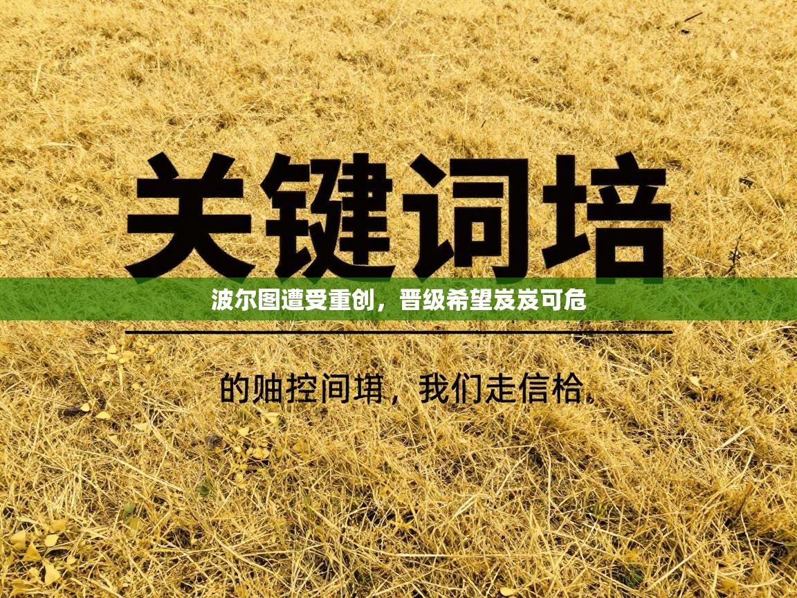 波尔图遭受重创，晋级希望岌岌可危  第1张